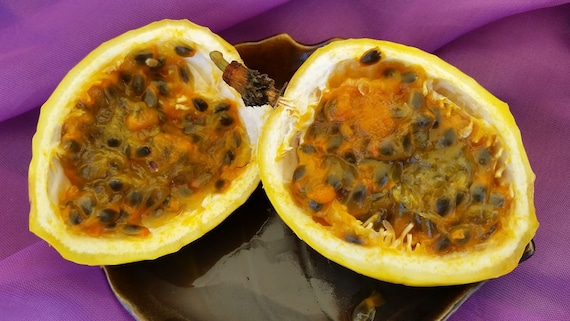 DIRECT FROM HAWAII - Passion Fruit Lilikoi Seeds - High Quality! Tropical Fruit