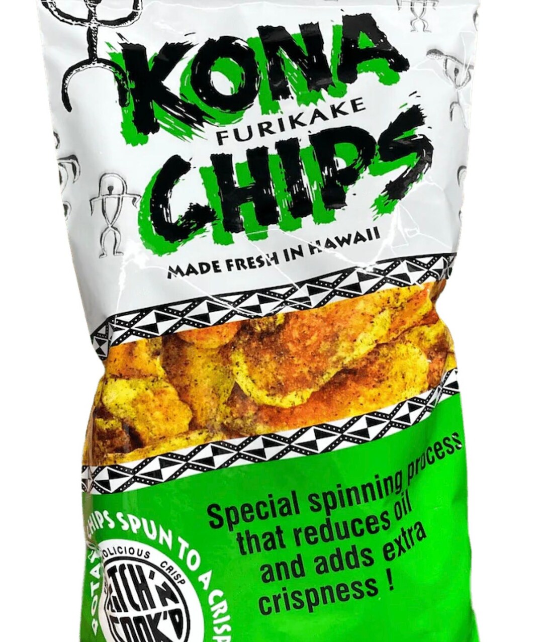 Kona Furikake Chips Hawaii Made Chips Snack Food 3.25oz Sealed Bag Etsy