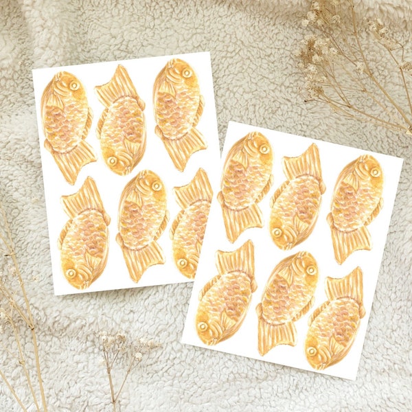 Taiyaki Japanese Fish Postcard