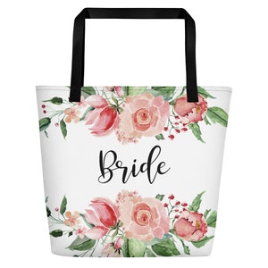 Bride Tote Bag Bride to Be Bag Wedding Tote Bag Tote Bag for Bride Wedding Party Tote Bags Bridal Tote Bag Bridal Accessory Bag