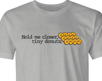 Tiny Donuts T-Shirt: Funny Elton John Parody Tee
