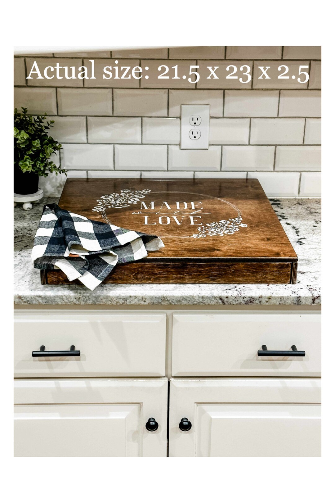 Camper Stove Cover, RV, Noodle Board, Mobile Home, Cooktop Cover