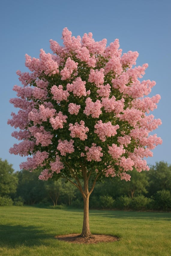 Sioux Crape Myrtle | Pink Flowering Shrub, Full Sun Plant | Bulk Sale