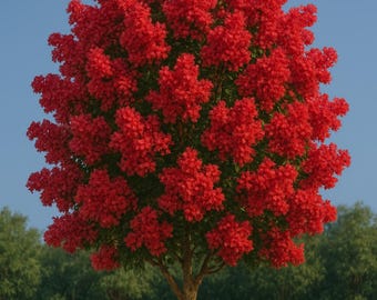 Red Rocket Crape Myrtle Tree | Ruby Red Flowers | Bulk Sale