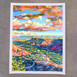 Impresiones de Palo Duro Canyon, Texas, Amarillo, Texas, impresión sin marco de Maria Morris Art