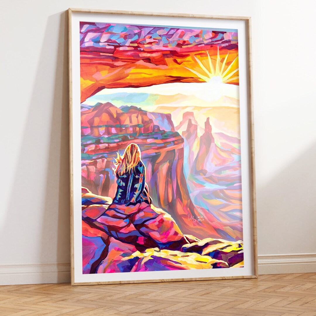 Canyonlands National Park Utah Wall Art National Park Gifts Etsy