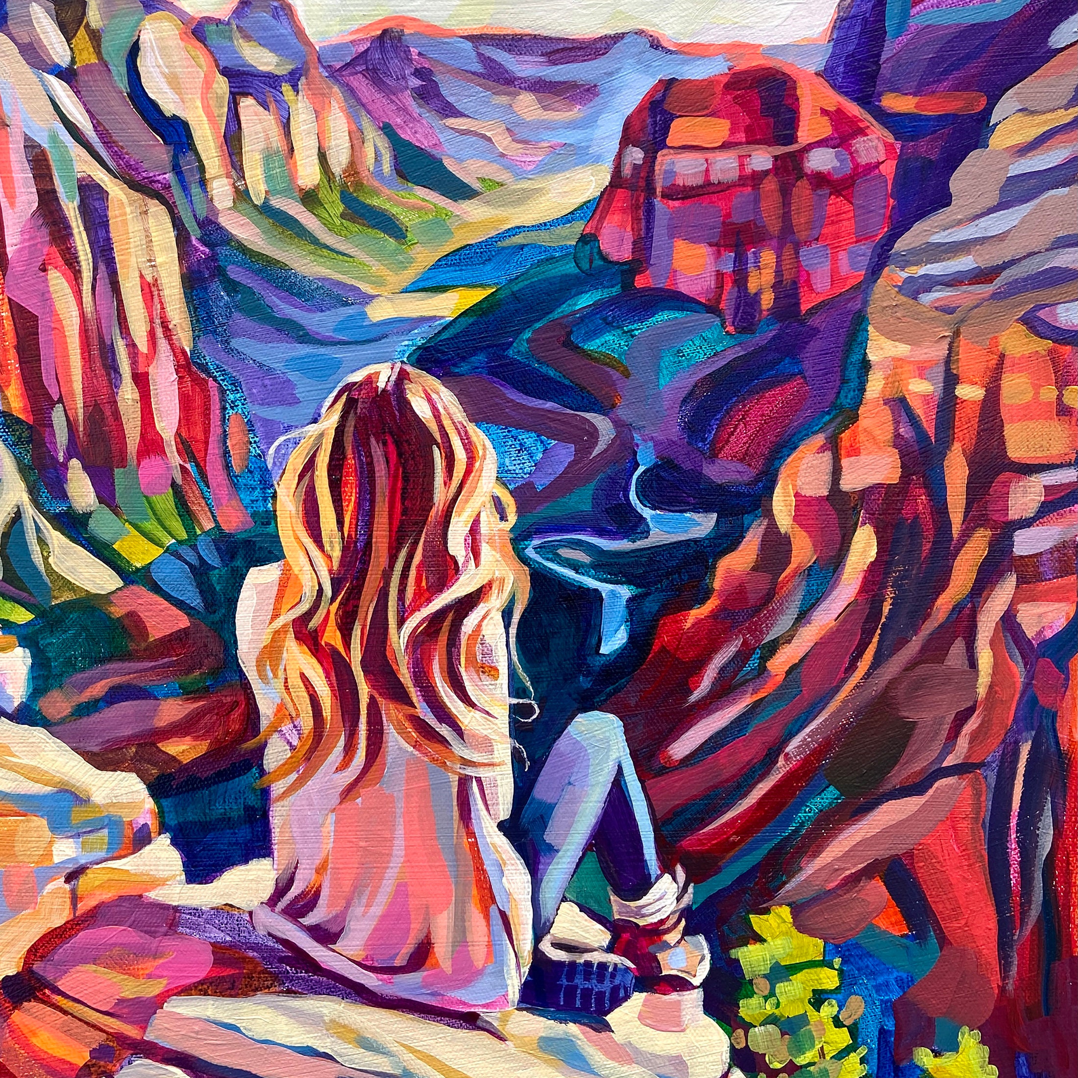 Utah Art Print Zion National Park Wall Art Gifts for Hikers Etsy