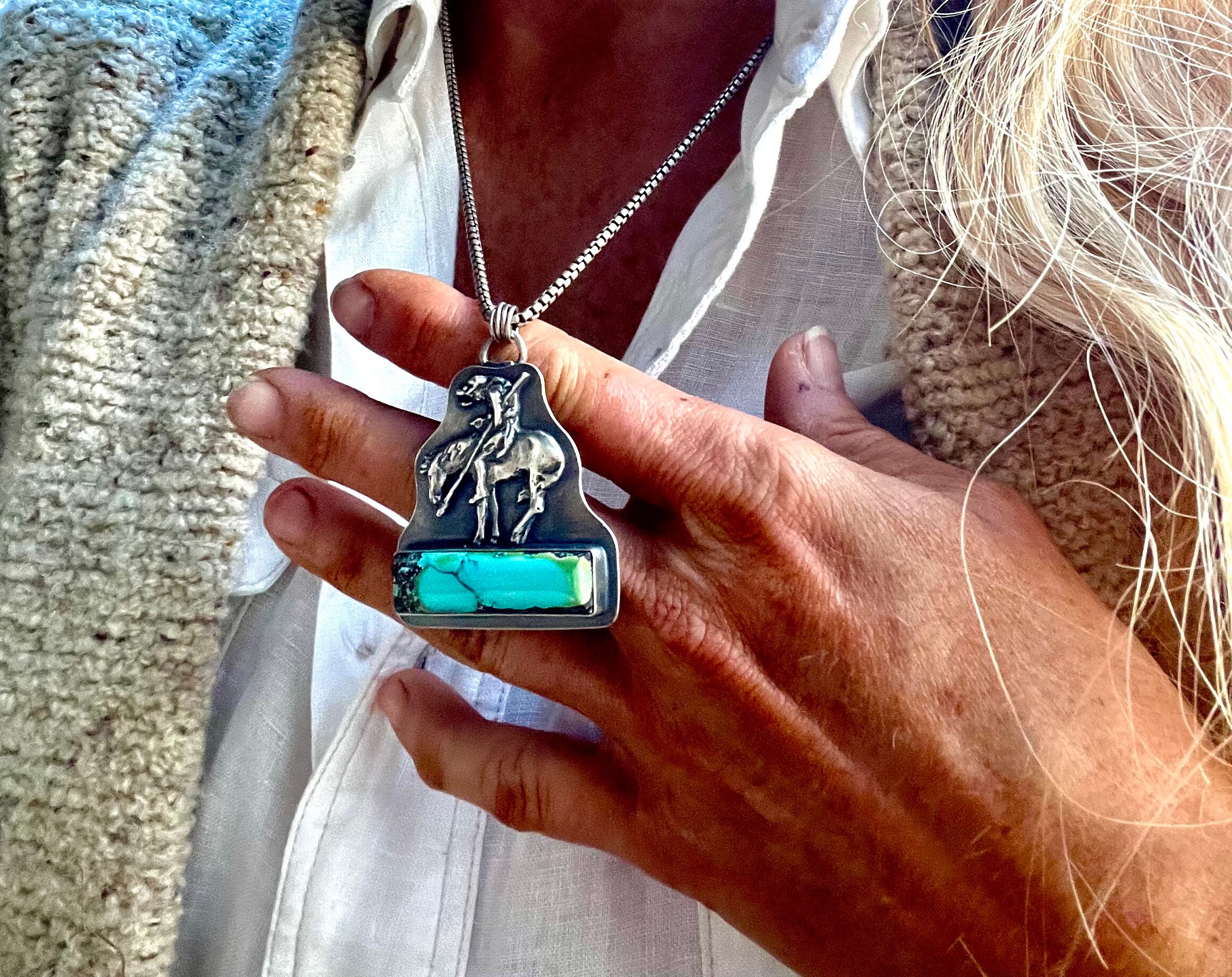 End of the Trail Pendant - Etsy