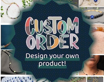 Custom Jewelry Design Consultation | Men's Women's Children Earrings, Bracelet, Phone Strap, Necklace, & Accessories | Personalized Handmade