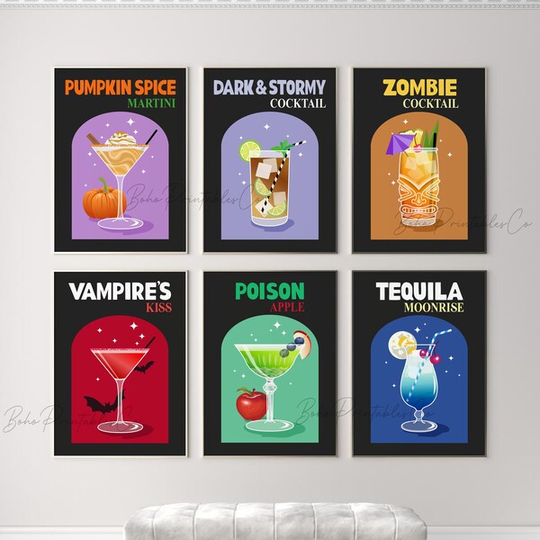 Halloween Cocktail - Etsy