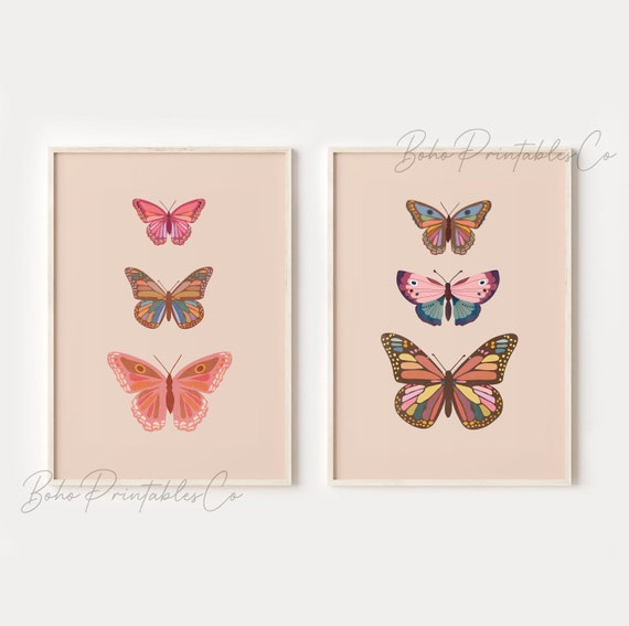 【PB Teen】Blush Folded Butterfly Framed Art フレームアート Blush Folded Butterfly Framed Art, 25