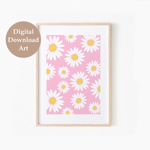 Pink Gallery Wall Set Floral Art Print Set of 6 DIGITAL - Etsy Australia