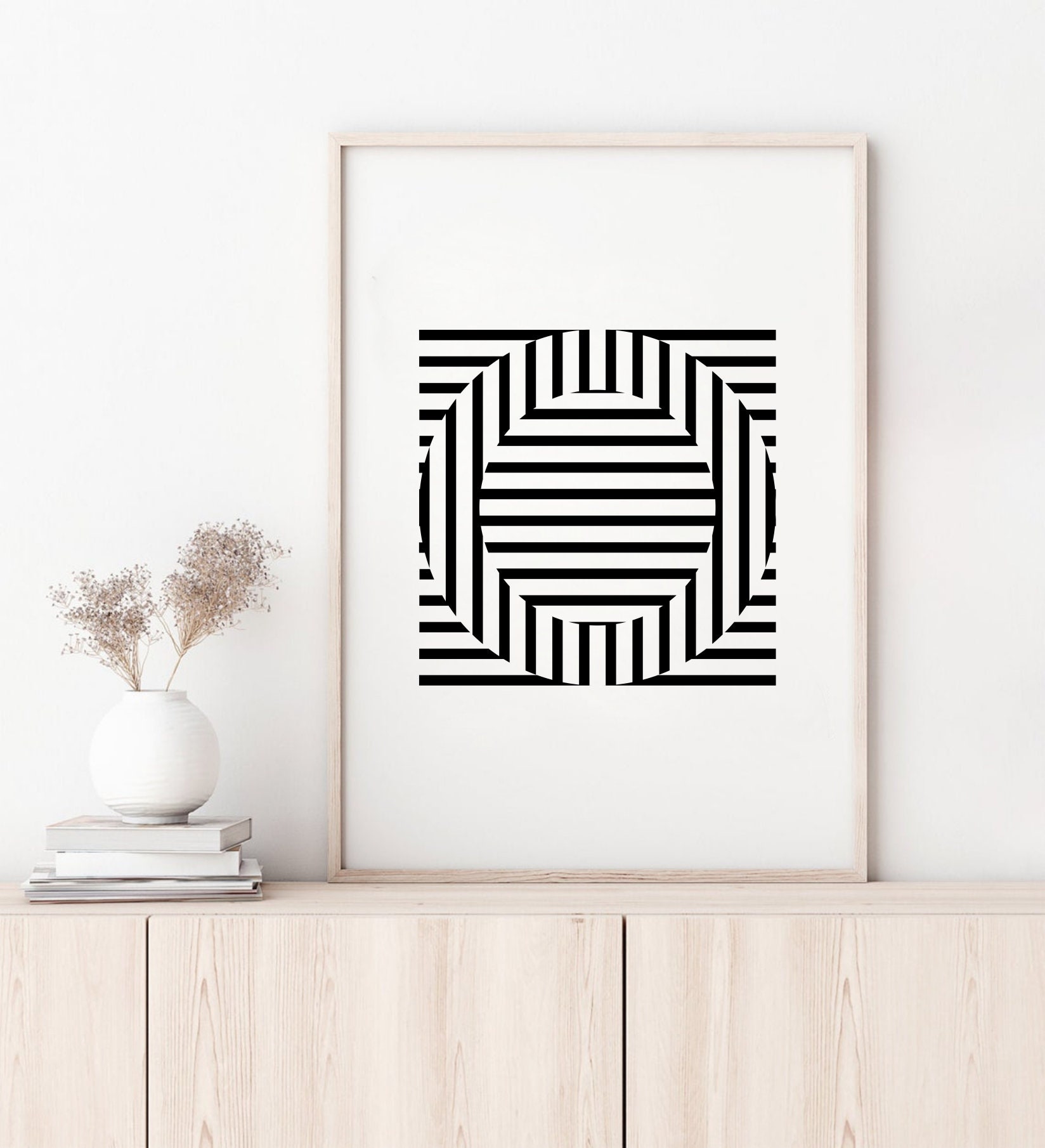 Contemporary Abstract Prints Set of 5 Colorful Printable Wall | Etsy