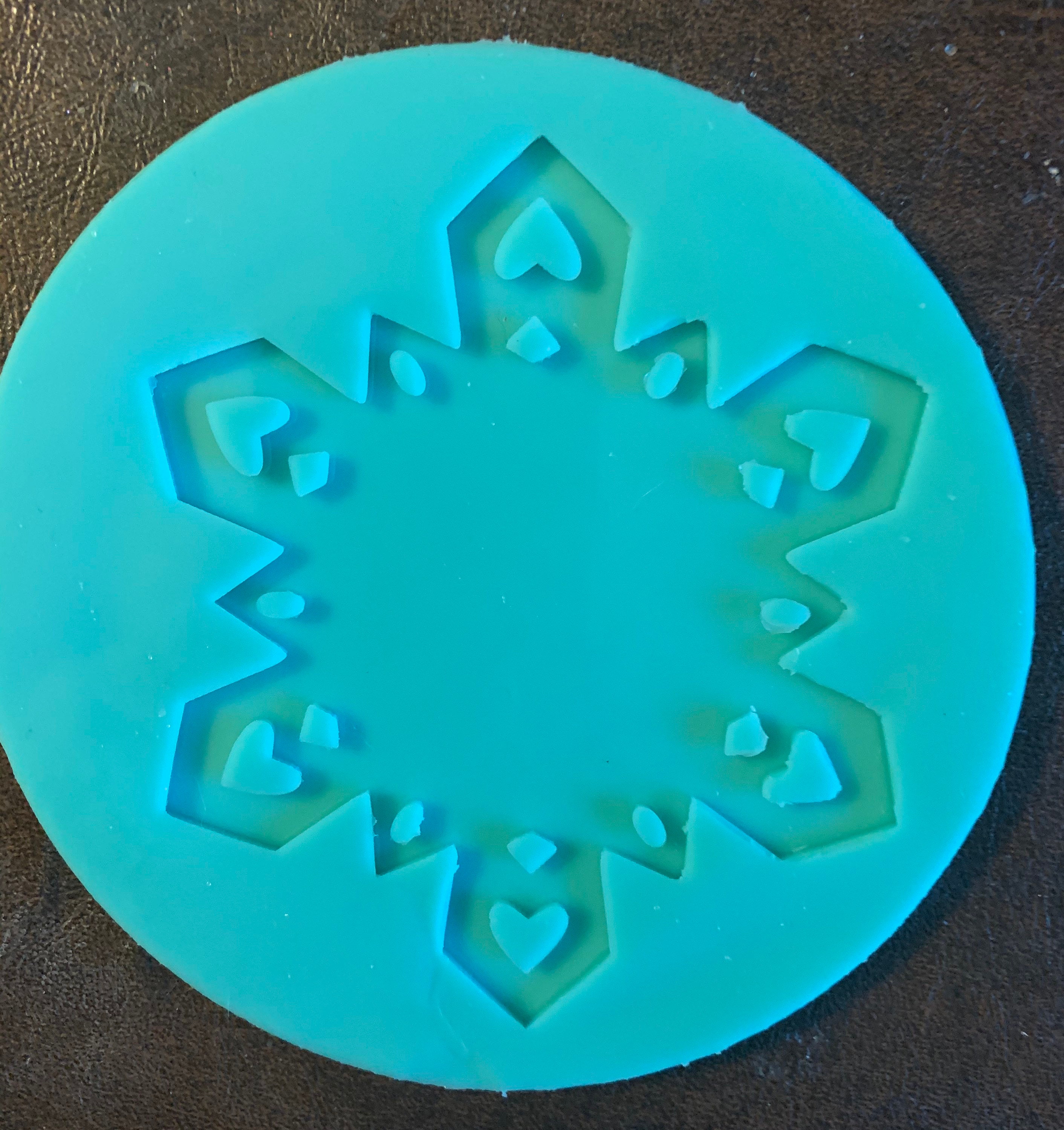 Snowflake Large Baking /breakable silicone Mold