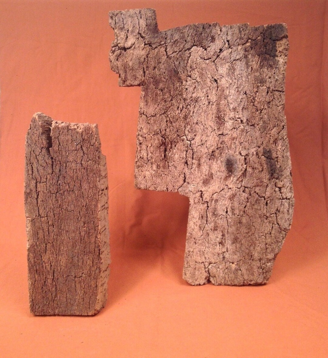 2 Antique Natural Cork Bark/ Slabs Etsy Canada
