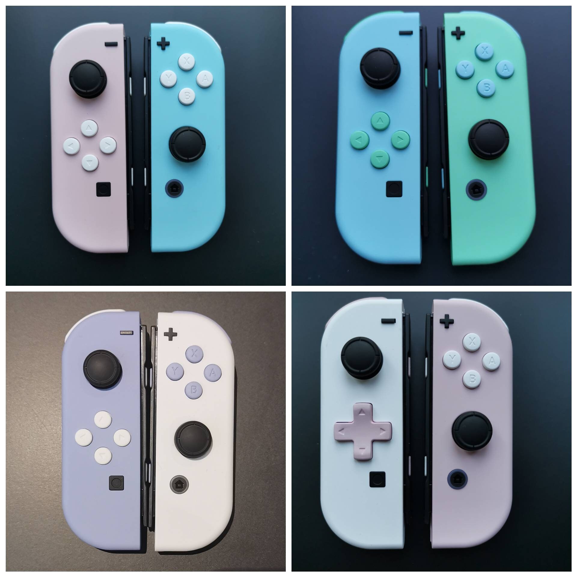 Mix and match Joycons Made to order custom Joycons in two Etsy
