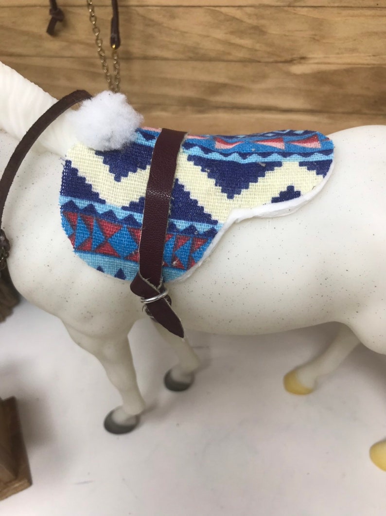 Breyer Horse Saddle Pad Miniature Toy Horse Accessories Gift Etsy