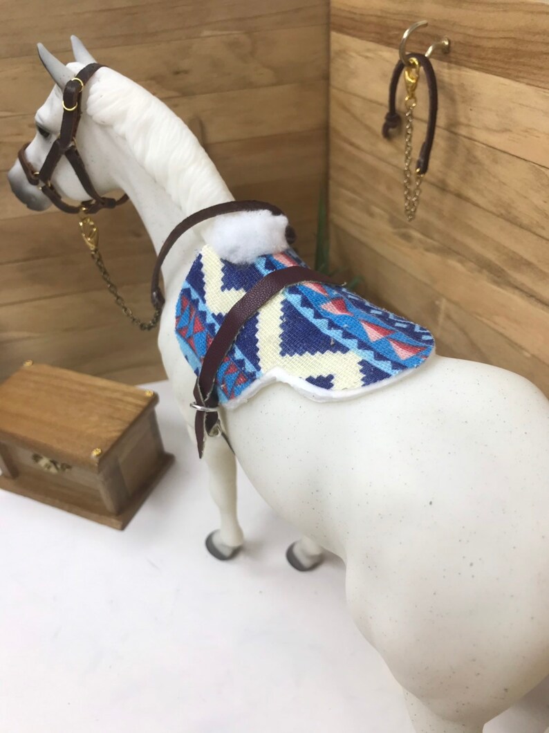 Breyer Horse Saddle Pad Miniature Toy Horse Accessories Gift Etsy