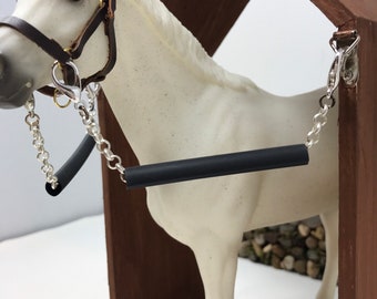 Breyer horse cross ties Model horse accessories Model horse cross ties Miniature horse barn accessories Gift for horse crazy girl
