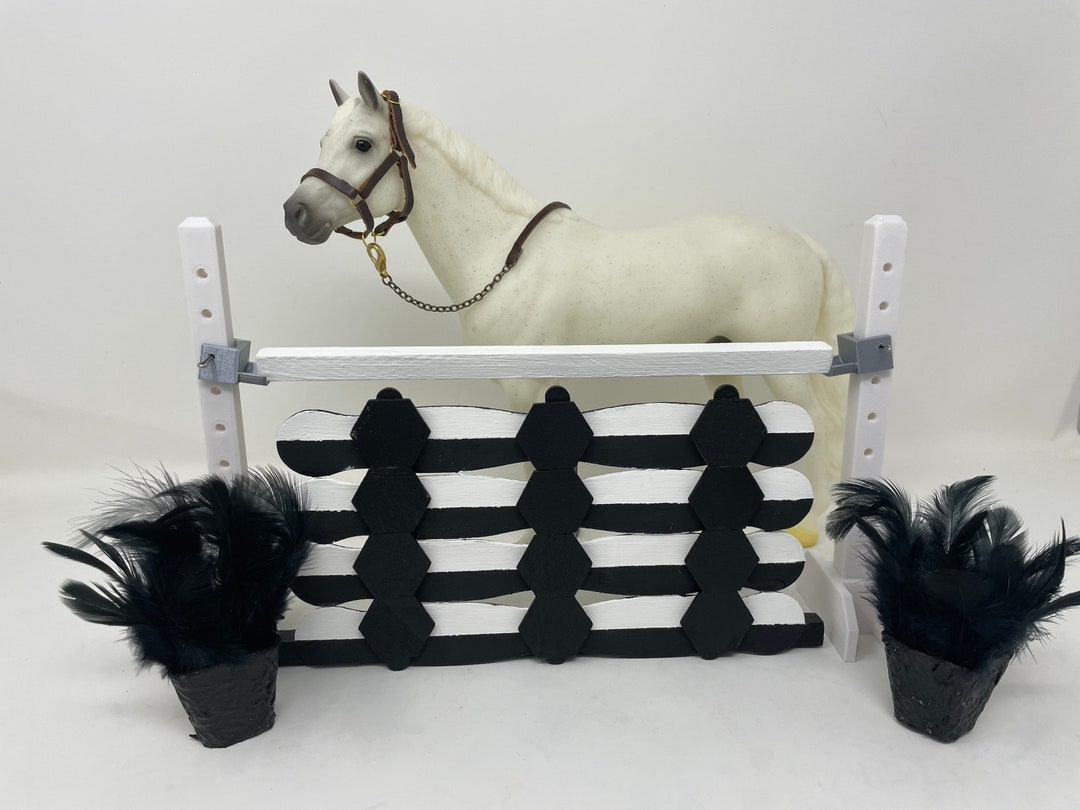 Breyer Horse Jump Breyer Horse Accessory Grand Prix Jump Black and