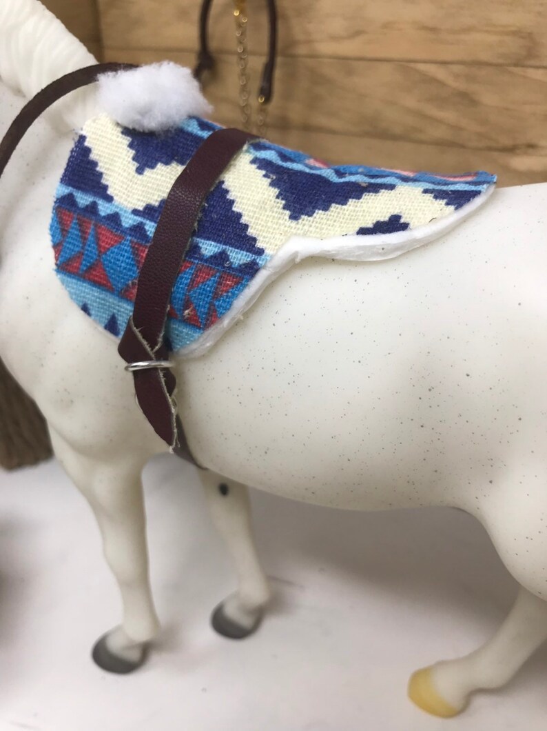 Breyer Horse Saddle Pad Miniature Toy Horse Accessories Gift Etsy