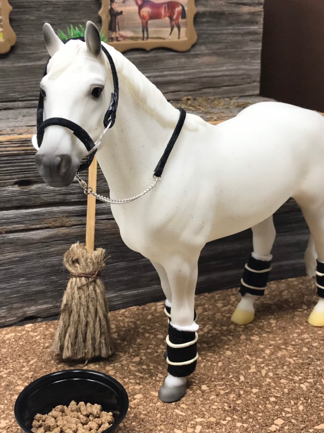Breyer horse accessories Model horse stable bandages Miniature Etsy
