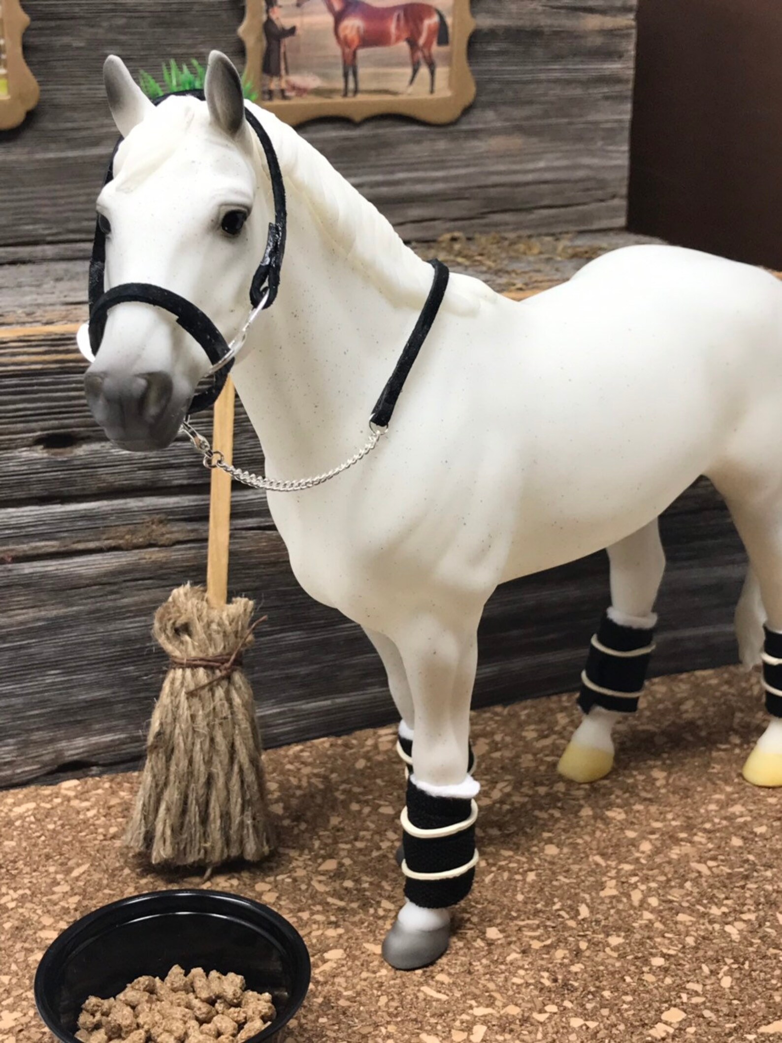 Breyer horse accessories Model horse stable bandages Miniature Etsy