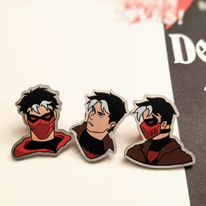 Red Hood Jason Todd Metal Pin