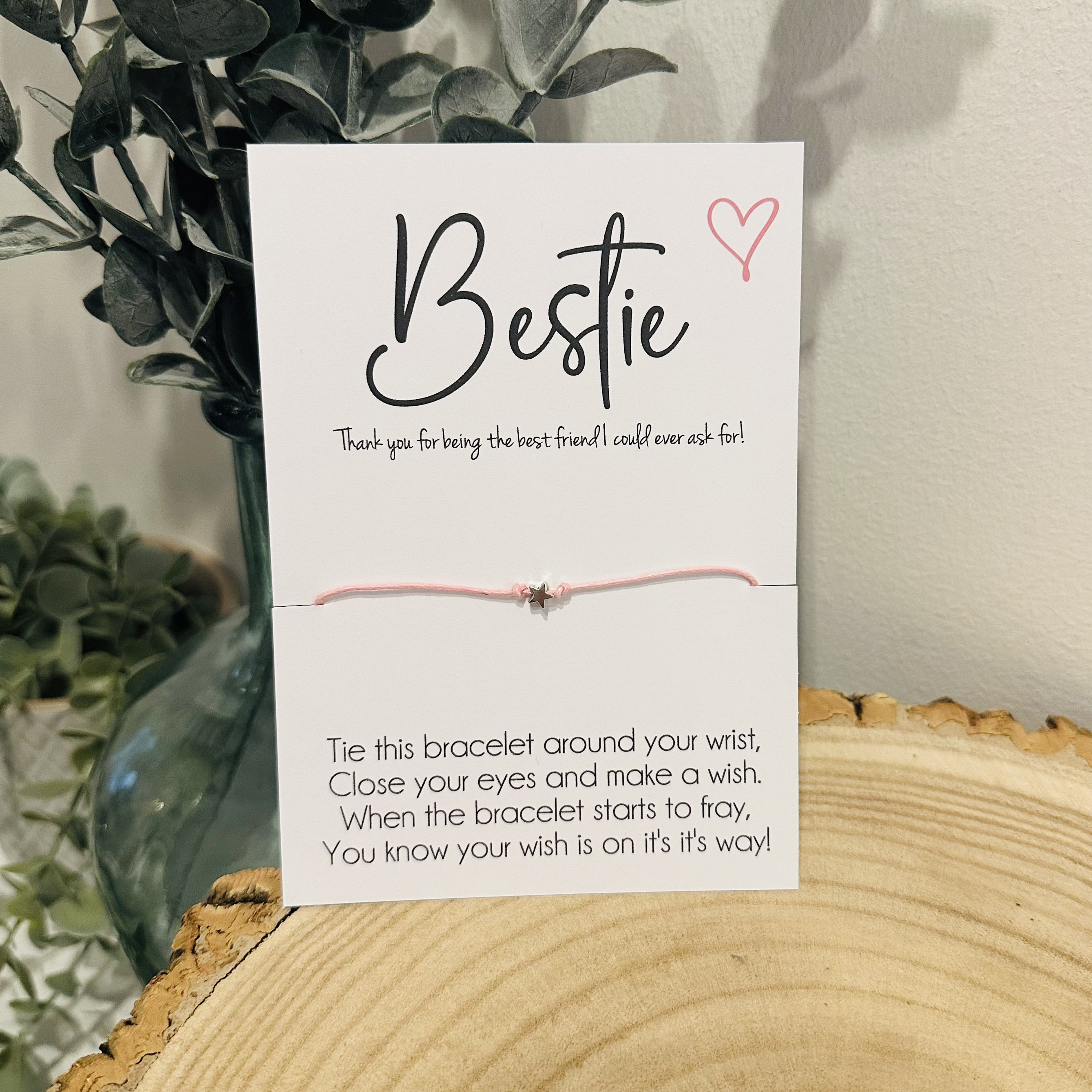 Best friend wish bracelet best sale
