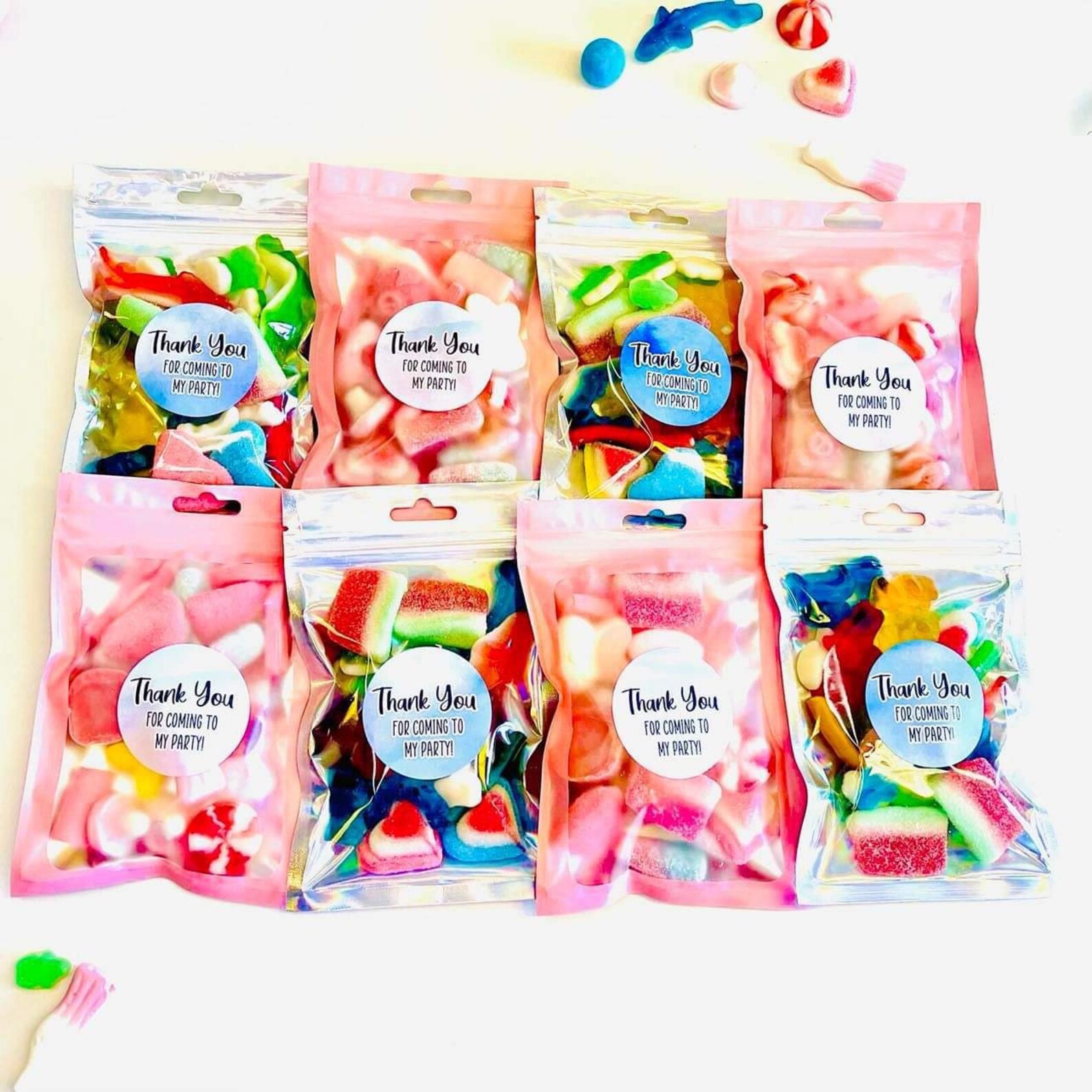 Personalised Filled Birthday Party Bag Sweet Pouches Kids Etsy UK