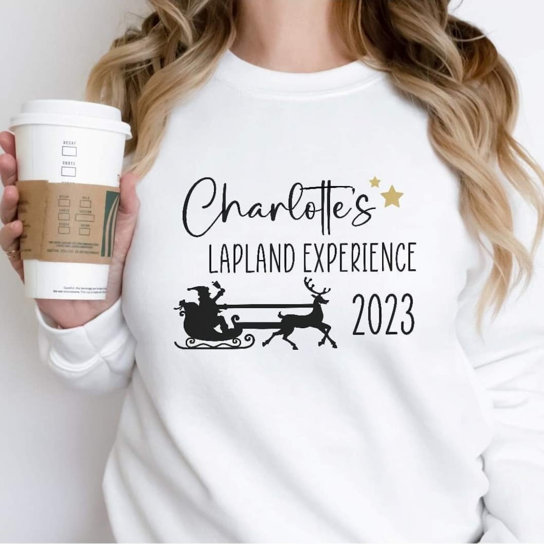 Personalised Lapland Christmas Jumper, Lapland Experience 2023, Christmas Jumper, Lapland
