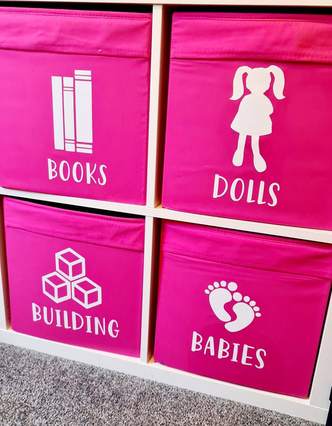 Personalised IKEA drona box labels custom vinyl decals Etsy