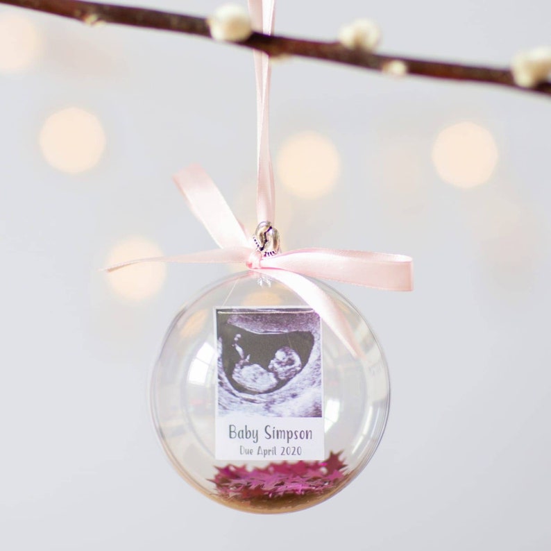 Personalised pet photo Christmas bauble personalised memorial Etsy
