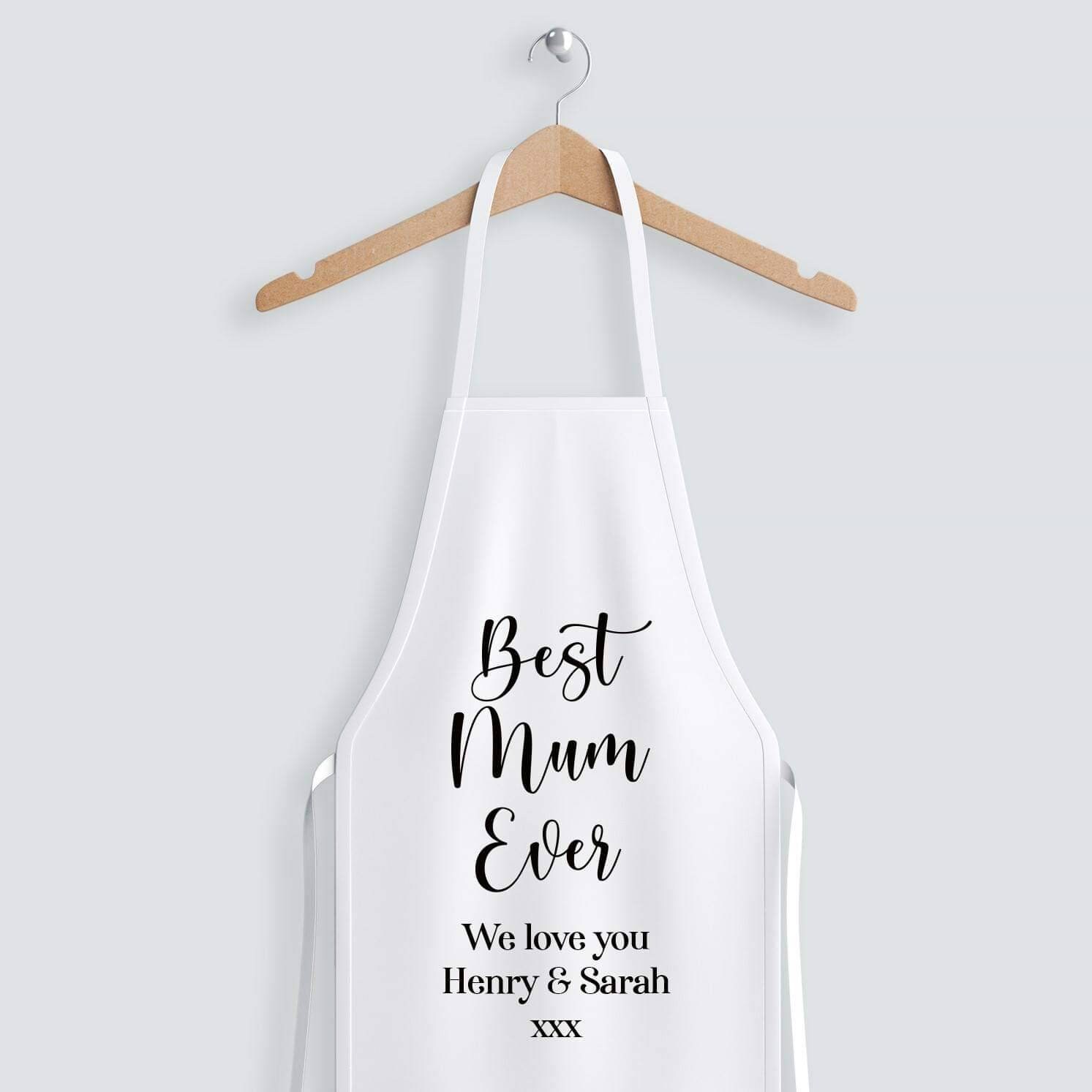 Mothers Day Apron, Personalised Mum Apron, Mothers Day Personalised