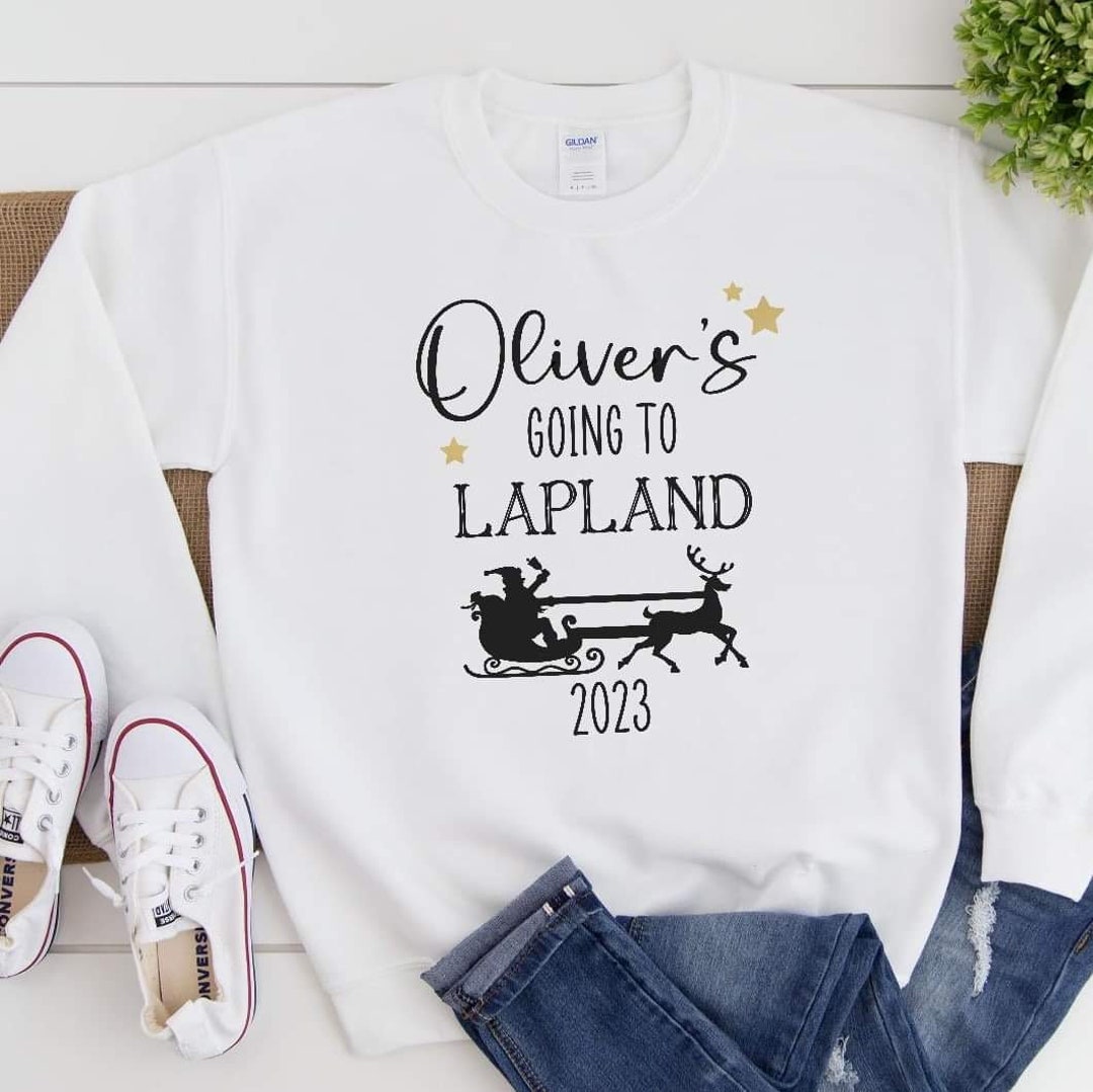 Personalised Lapland Christmas Jumper, Going to Lapland 2023, Christmas Jumper, Lapland Holiday