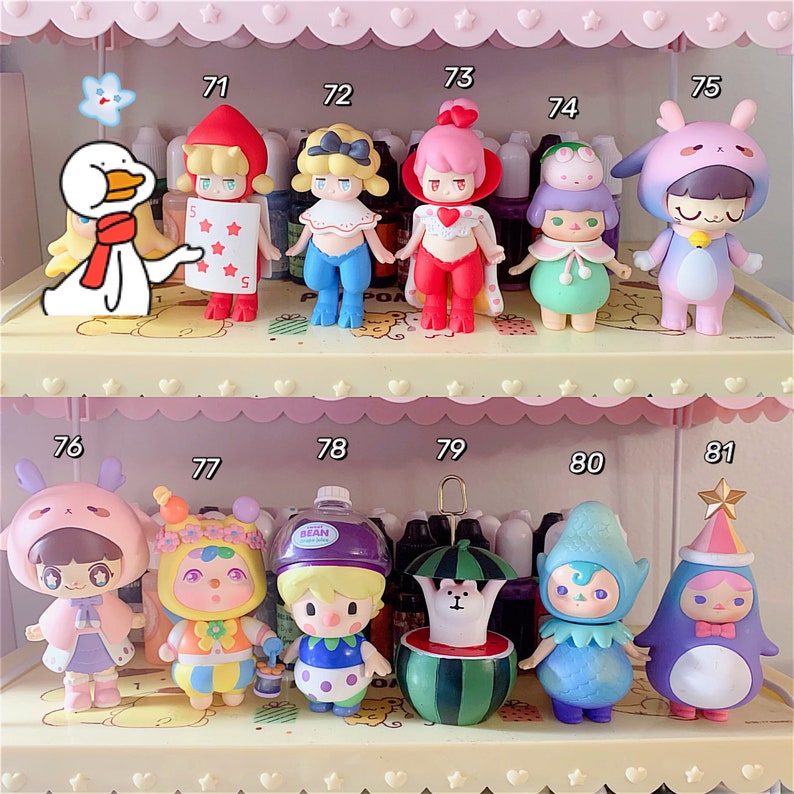 Popmart Figures Blind Box Doll Pucky Nanci Satry Rory Phone Etsy