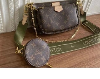 Louis Vuitton bandolera con múltiples accesorios Pochette 3 en 1