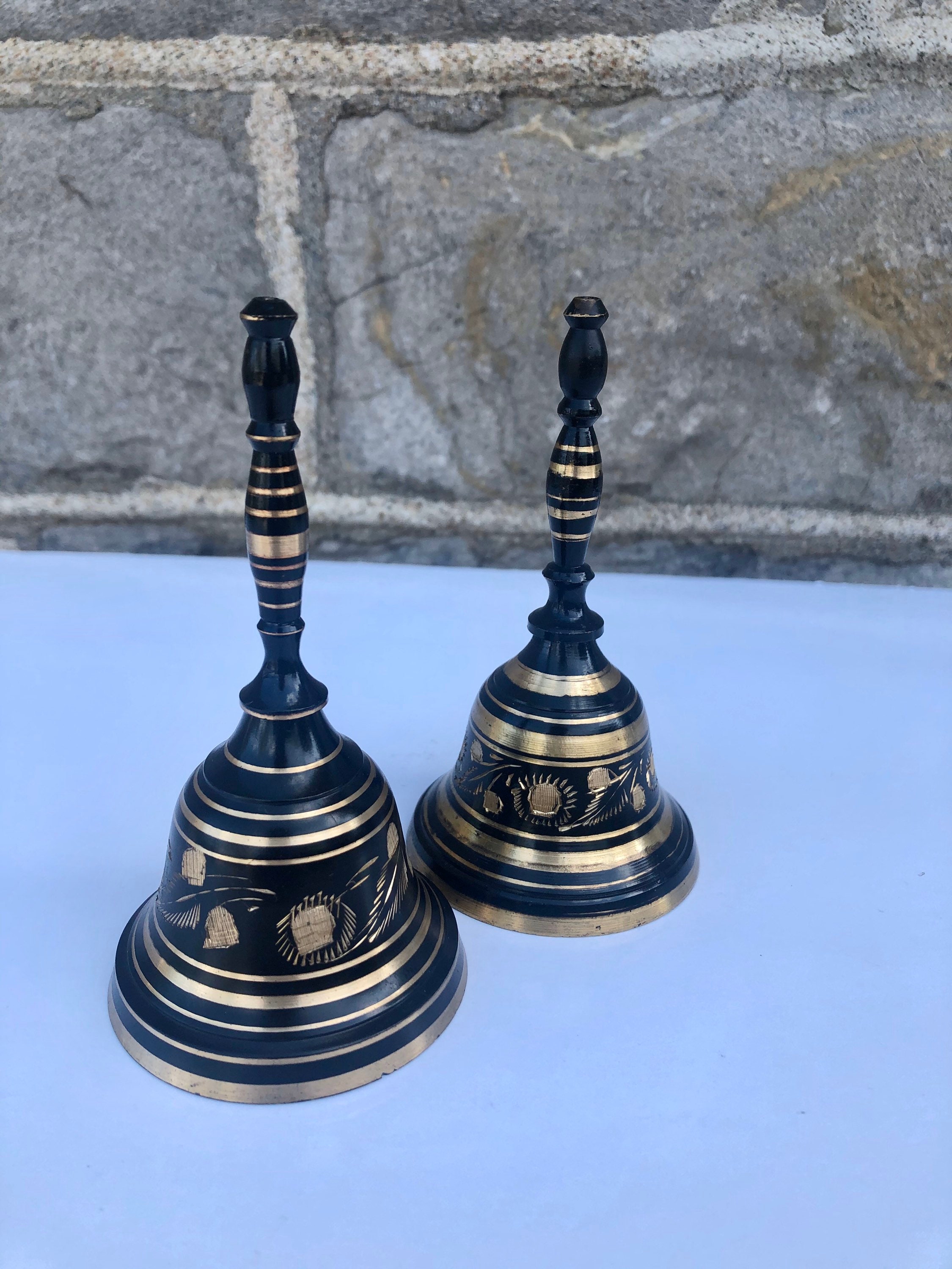 Metal bell made in India Vintage Bell bells setindian Etsy