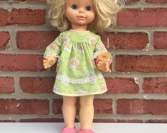 Telitoy Brunette Vintage Babypuppe Etsy
