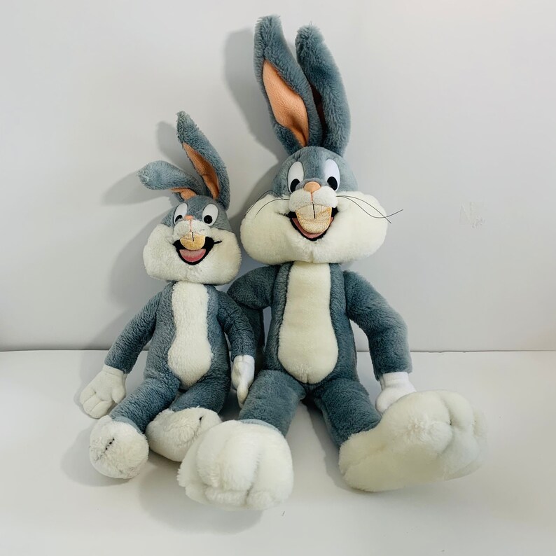 Vintage Bugs Bunny plush Bugs Bunny stuffed animal Rabbit Etsy