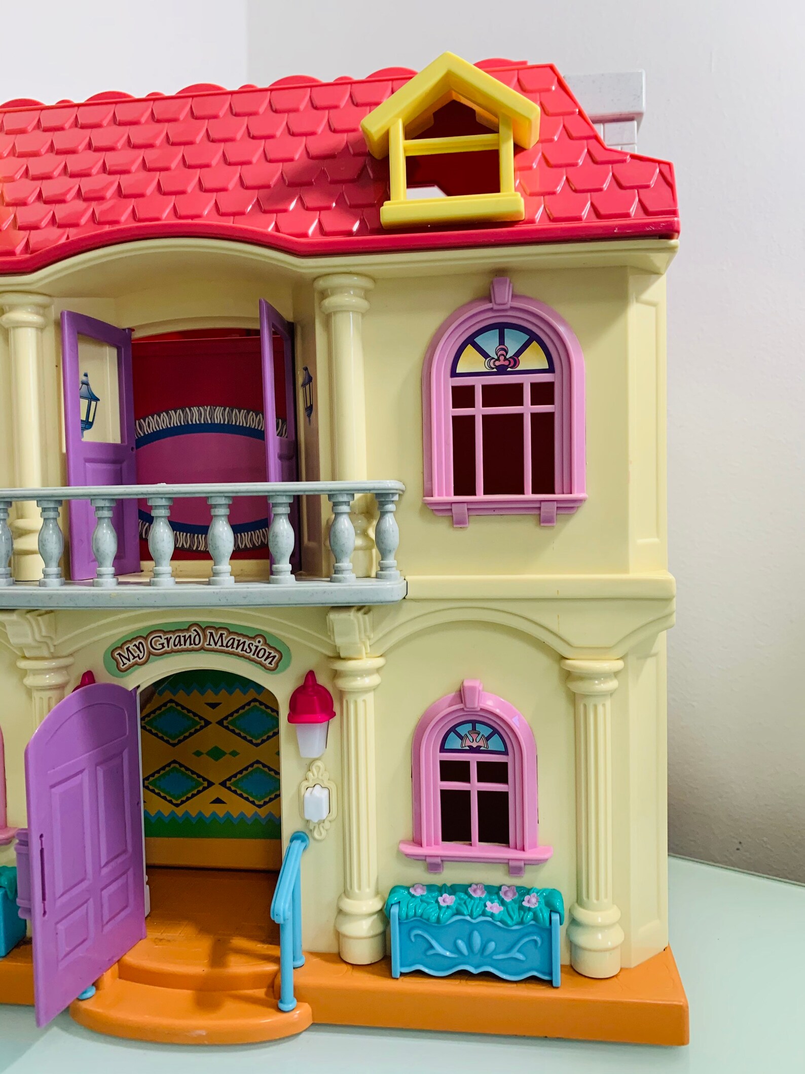 Fisher price loving family grand mansion folding dollhouse Etsy