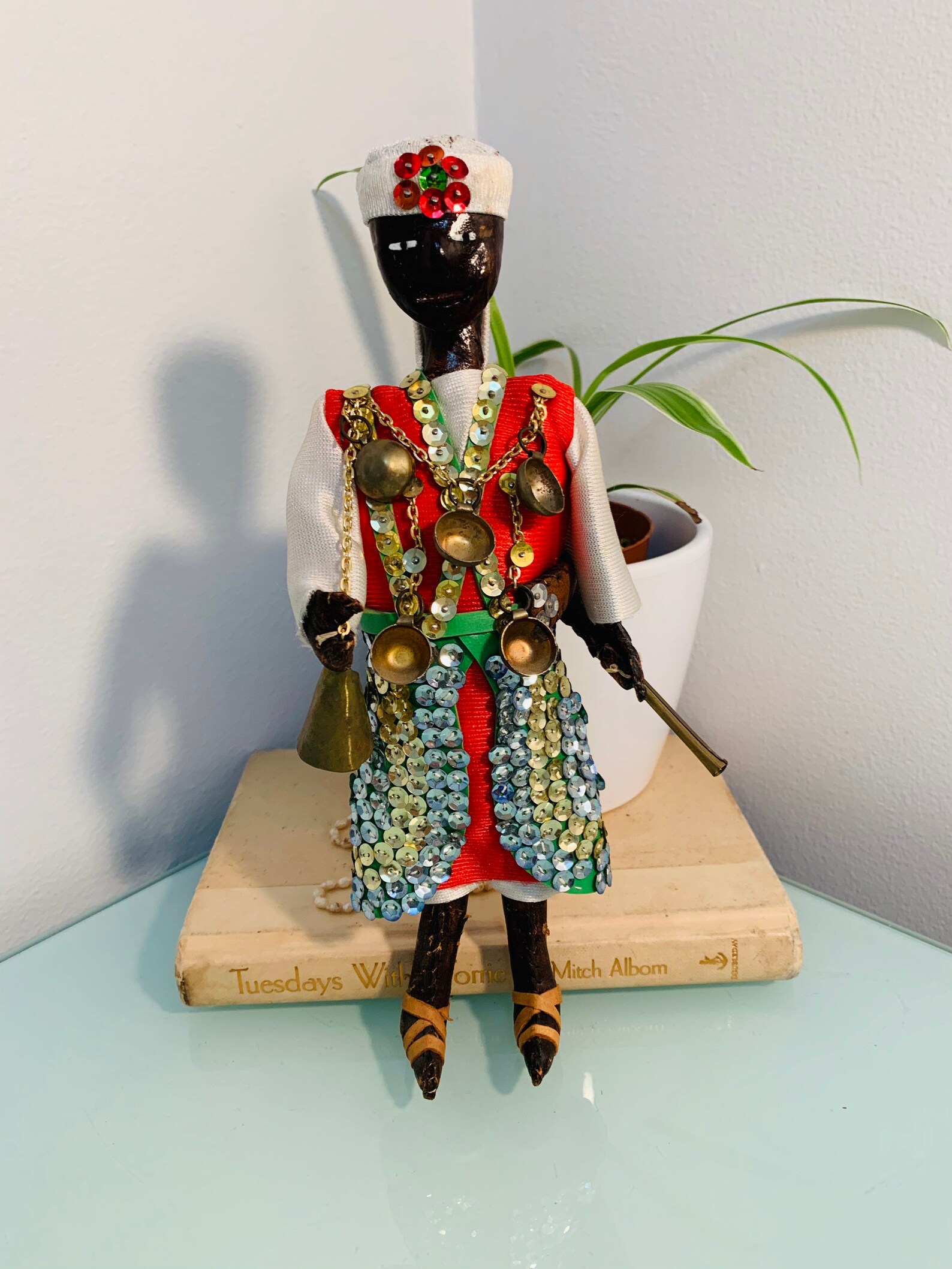 Vintage Moroccan water man figurine Moroccan water seller Etsy