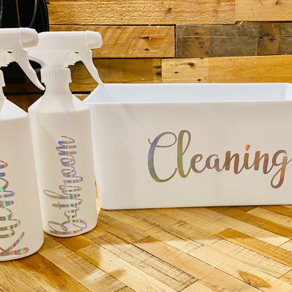 Mrs Hinch Cleaning Caddy Etsy UK