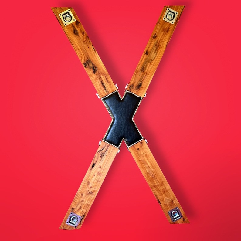 Portable St. Andrews Cross With Stand Versatile BDSM Dungeon Furniture Sex Room Furniture