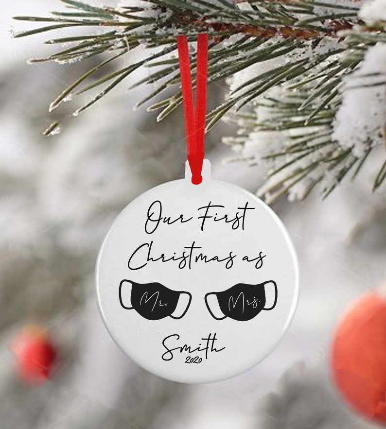 Download Our first christmas ornament 2020 ornament quarantined ...
