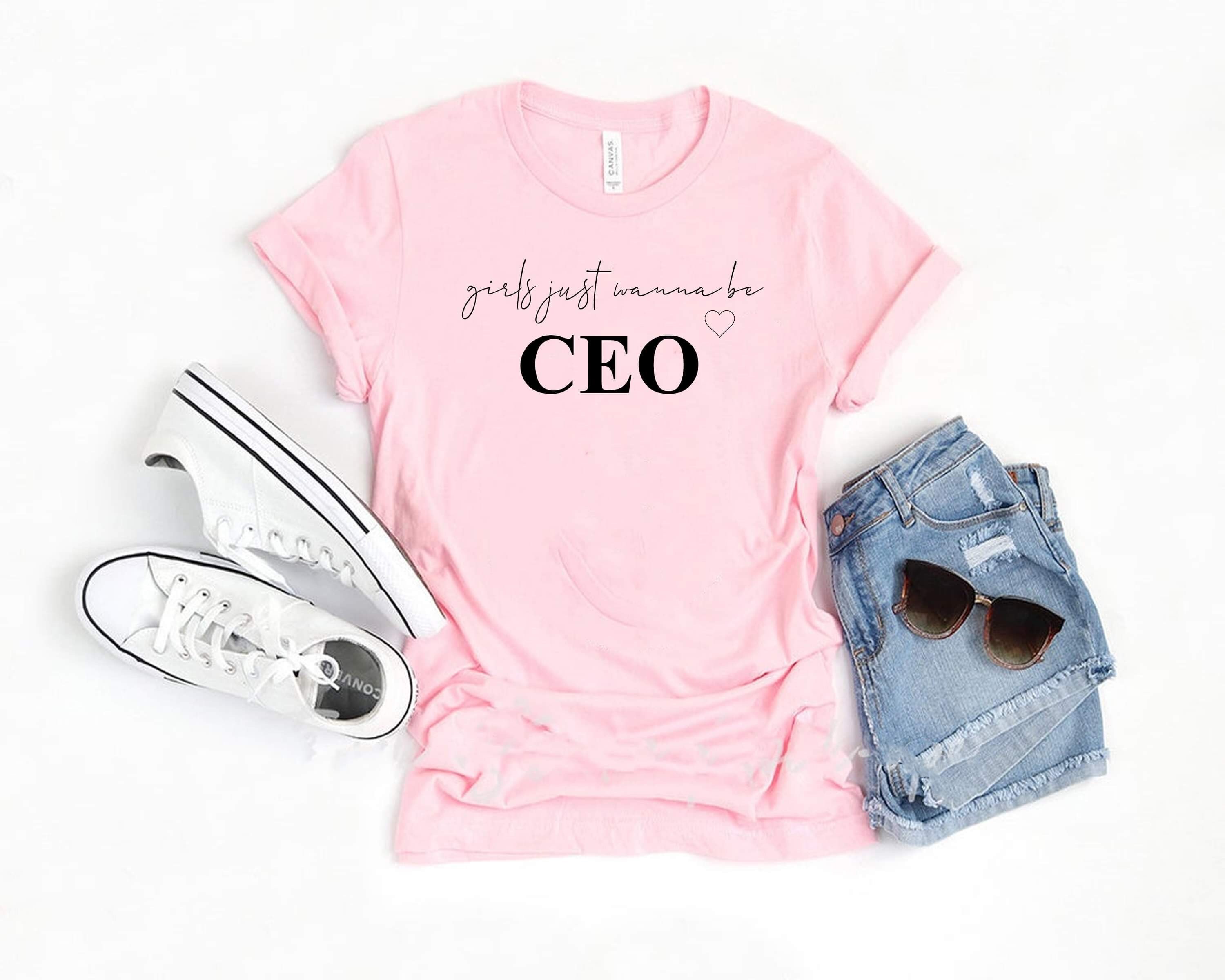 Girls just wanna be CEO / girls just wanna have fun / girls just want to have fun / Boss babe / boss / mom shirt