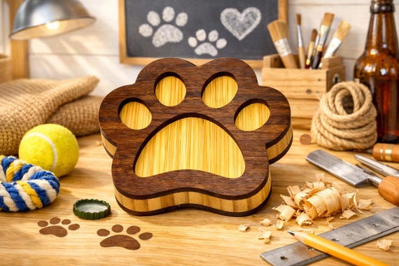 Paw Print Bottle Opener