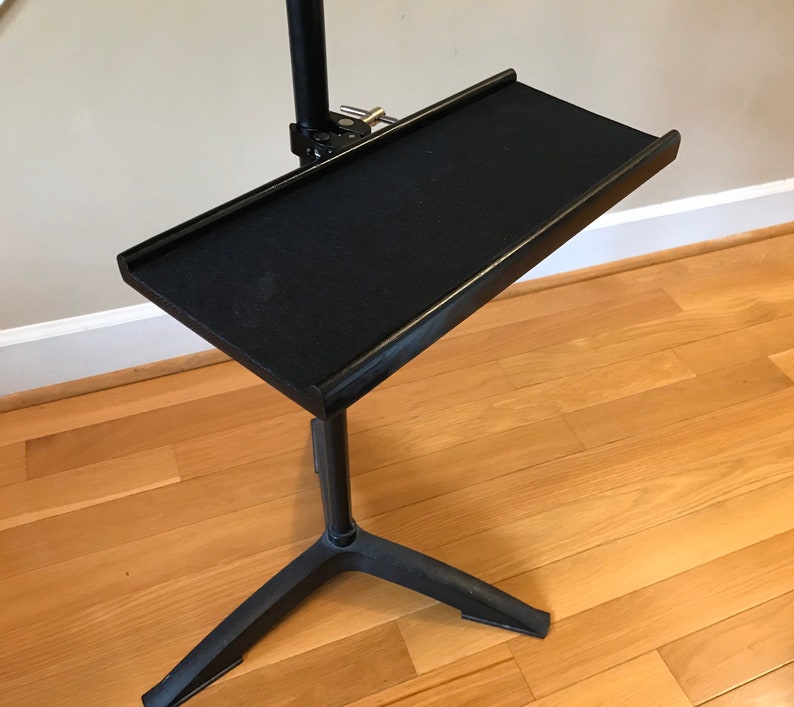 Music Stand Tray Poplar hard wood w/Concert Black satin Etsy