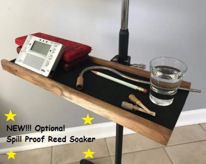 Music Stand Tray poplar With Golden Pecan/poly Satin Finish Etsy