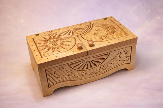 Celestial Harmony Jewelry Box